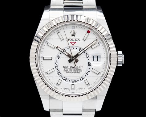 rolex 326934 white|rolex sky dweller ref 326934.